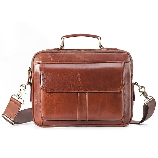 Men Leather Briefcase Shoulder Bag Casual Business Handbag Tote Messenger Bags Men Leather Briefcase Shoulder Bag Casual Business Handbag Tote Messenger Bags